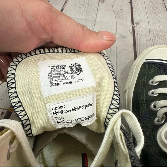 pro keds womens 8.5 royal high top sneaker patchwork lace up UNISEX - Picture 7 of 8